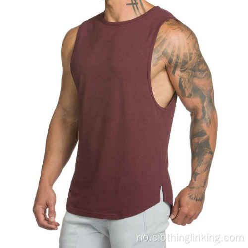 Athletic Vests Tank Top T-skjorte for herrer
